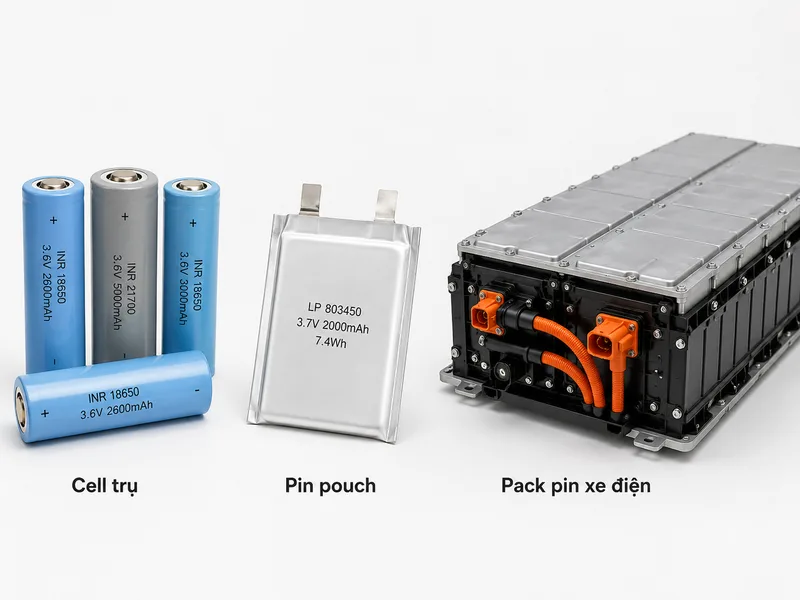 Mỗi loại pin lithium có đặc điểm riêng, phù hợp với từng thiết bị và mục đích sử dụng khác nhau.